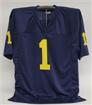Anthony Carter Autographed Custom College Jersey 