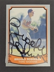 Brooks Robinson Autographed Card & Boog Powell Autographed 8x10 Photo Beckett