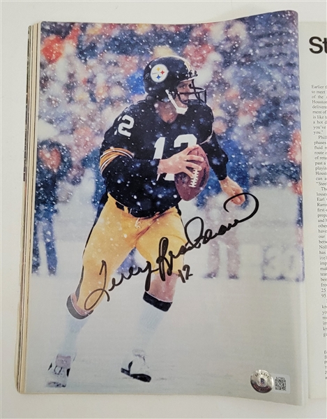 Terry Bradshaw Autographed Super Bowl XIII Program Magazine Beckett
