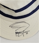 Jacque Jones Game Used & Autographed Old Timers Day Hat
