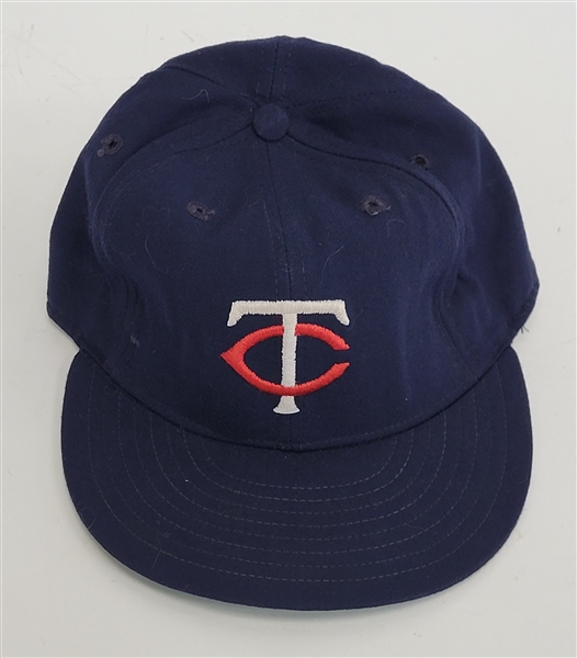 Mark Portugal Minnesota Twins Game Used Hat *1987 WS Team Member*