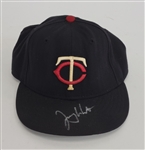Jerry White Minnesota Twins Game Used & Autographed TBTC Hat