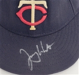 Jerry White Minnesota Twins Game Used & Autographed TBTC Hat