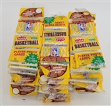 Lot of 64 Unopened 1990 Fleer Basketball Rak Packs
