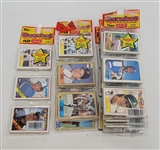 Lot of 12 Unopened 1987-89 Topps Baseball Rak Packs