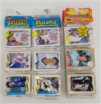 Lot of 12 Unopened 1988 Topps & 1990 Fleer Baseball Rak Packs
