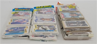 Lot of 12 Unopened 1988 Topps & 1990 Fleer Baseball Rak Packs
