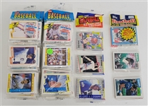 Lot of 17 Unopened 1990 Fleer Baseball Rak Packs