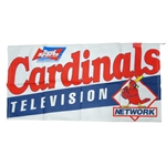 Cardinals Television Network 32x60 Banner
