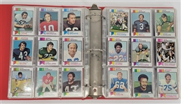 1973 Topps Football Complete Set w/ Franco Harris & Ken Stabler Rookies