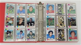 1973 Topps Football Complete Set w/ Franco Harris & Ken Stabler Rookies
