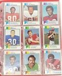 1973 Topps Football Complete Set w/ Franco Harris & Ken Stabler Rookies