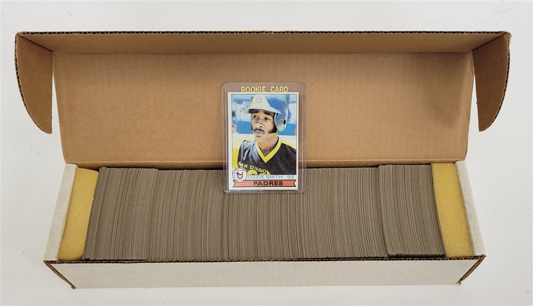 1979 Topps Baseball Complete Set w/ Ozzie Smith Rookie