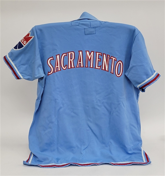 Joe Kleine 1987 Sacramento Kings Game Used Warmup Jacket