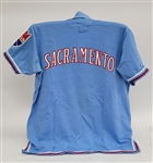 Joe Kleine 1987 Sacramento Kings Game Used Warmup Jacket