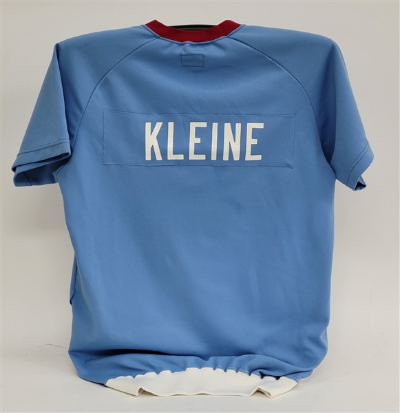 Joe Kleine Sacramento Kings Game Used Warmup Jacket