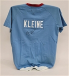 Joe Kleine 1986 Sacramento Kings Game Used & Autographed Warmup Uniform