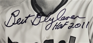 Bert Blyleven Lot of (4) California Angels Signed 8x10 Photos w/Blyleven Signed Letter of Provenance