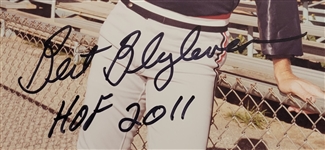 Bert Blyleven Lot of (5) Cleveland Indians Signed 8x10 Photos w/Blyleven Signed Letter of Provenance