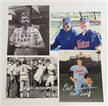 Bert Blyleven Lot of (4) Minnesota Twins Signed 8x10 Photos w/Blyleven Signed Letter of Provenance