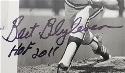 Bert Blyleven Lot of (4) Pittsburgh Pirates Signed 8x10 Photos w/Blyleven Signed Letter of Provenance
