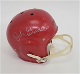 John Brodie Autographed Vintage Full Size Helmet Beckett