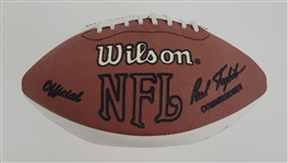 1999 San Diego Chargers Team Signed Football w/ Junior Seau Beckett LOA