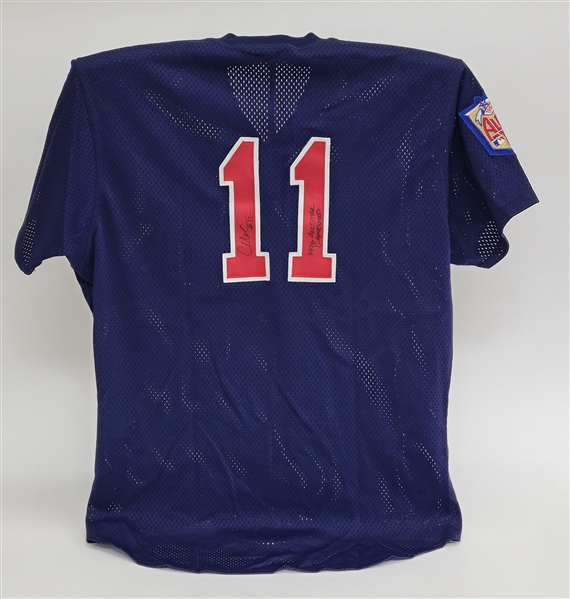 Chuck Knoblauch 1996 Minnesota Twins Game Used & Autographed Japan All-Star Game Jersey w/ Chuck Knoblauch Letter of Provenance