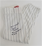 Chuck Knoblauch 1991 Minnesota Twins World Series Game Used & Autographed Pants w/ Chuck Knoblauch Letter of Provenance
