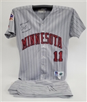 Chuck Knoblauch 1997 Minnesota Twins Game Used & Autographed Uniform w/ Chuck Knoblauch Letter of Provenance