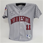 Chuck Knoblauch 1997 Minnesota Twins Game Used & Autographed Uniform w/ Chuck Knoblauch Letter of Provenance