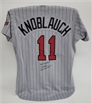 Chuck Knoblauch 1997 Minnesota Twins Game Used & Autographed Uniform w/ Chuck Knoblauch Letter of Provenance