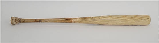 Tino Martinez New York Yankees Game Used & Autographed Bat Beckett