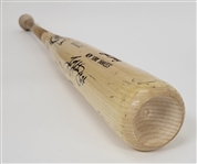 Tino Martinez New York Yankees Game Used & Autographed Bat Beckett