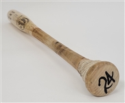 Tino Martinez New York Yankees Game Used & Autographed Bat Beckett