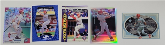 Juan Gonzalez Game Used & Autographed Cleats Beckett