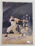 Mickey Mantle Autographed Magazine Page w/ Beckett LOA