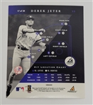 Derek Jeter Autographed 1997 Pinnacle Jumbo Card w/ Beckett LOA
