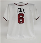 Bobby Cox Autographed Authentic Atlanta Braves Jersey Beckett