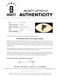 2010 Atlanta Falcons Team Signed Football w/ Beckett LOA