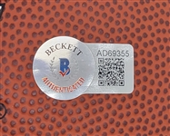 Red Auerbach Autographed Spalding Basketball w/ Beckett LOA