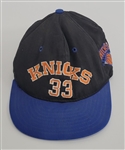 Walt Frazier Autographed New York Knicks Hat Beckett