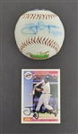 Tony Gwynn Autographed Baseball & Autographed Card Beckett
