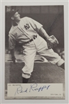 Red Ruffing Autographed 1974 TCMA Postcard w/ Beckett LOA