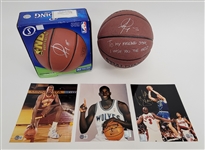 Minnesota Timberwolves Autographed Lot of Photos & Basketballs w/ Kevin Garnett Beckett