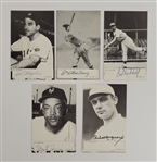 Lot of 5 Baseball Autographed 1974 TCMA Postcards Beckett