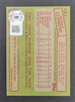Roger Clemens Autographed OAL Baseball & Topps Rookie Card Becket