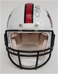 Troy Aikman Autographed & HOF Inscribed Full Size Hall of Fame Authentic Helmet Beckett
