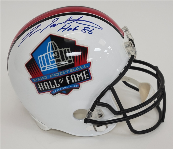 Fran Tarkenton Autographed & HOF Inscribed Full Size Hall of Fame Replica Helmet Beckett