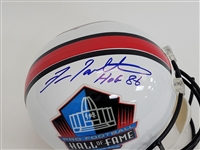 Fran Tarkenton Autographed & HOF Inscribed Full Size Hall of Fame Replica Helmet Beckett
